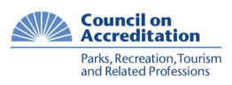 Logo for the Council on Accreditation Parks Recreation Tourism and Related Professions