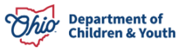 Ohio Department of Children and Youth Logo