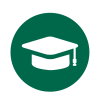 Illustrated graduation cap