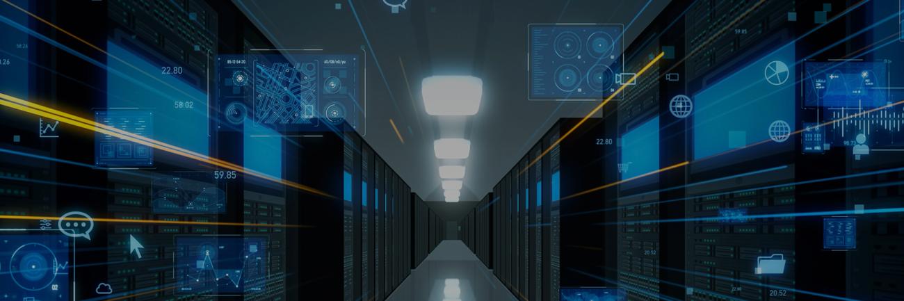 Conceptual illustration of supercomputing