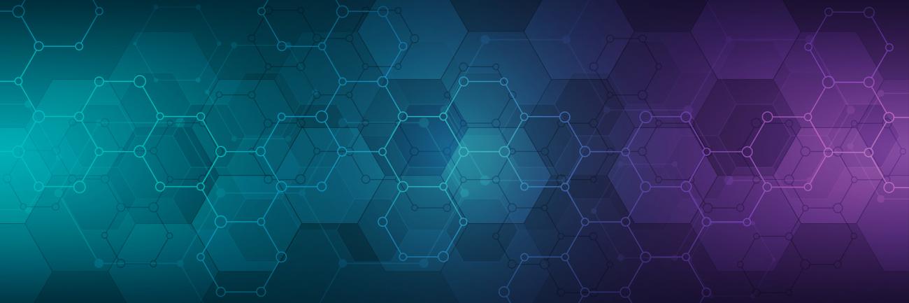 illustration of chemical molecules