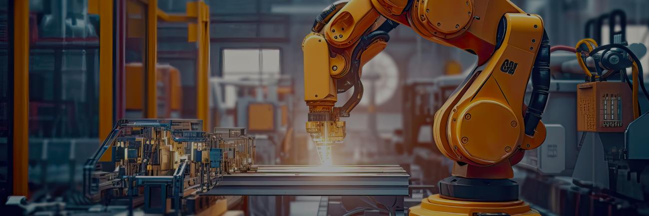 Illustration of automated robotics