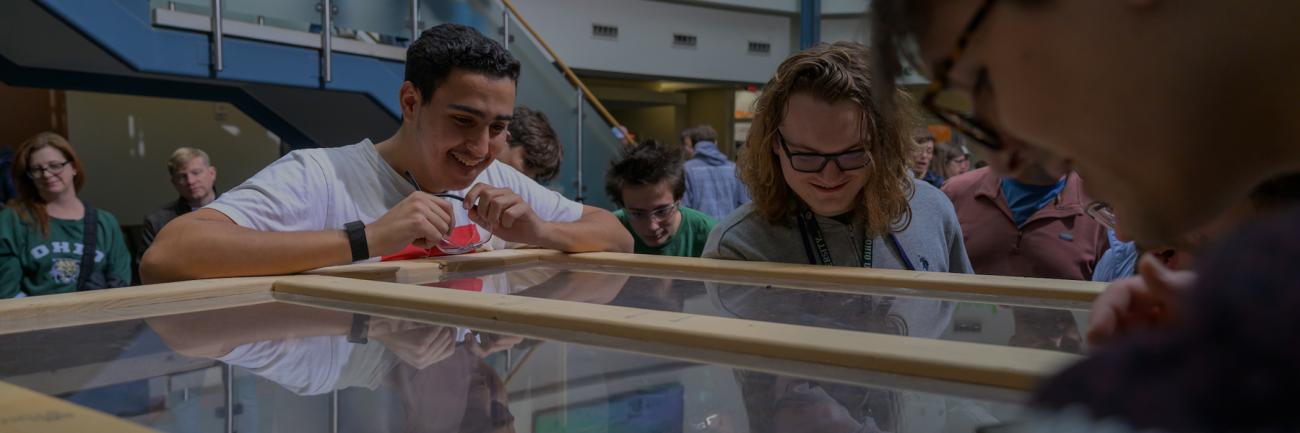 Mechanical Engineering students compete with battle bots