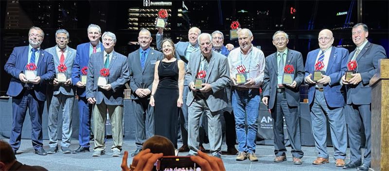 OHIO students and faculty at AMPP 2025