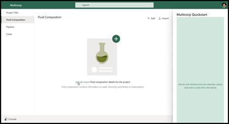 Figure 1. First concept GUI