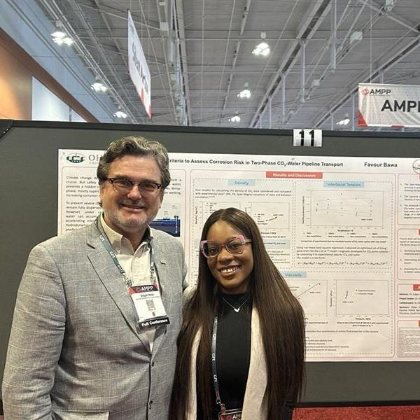 Dr. Nesic and Favour Bawa 