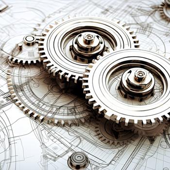 Illustration of mechanical design