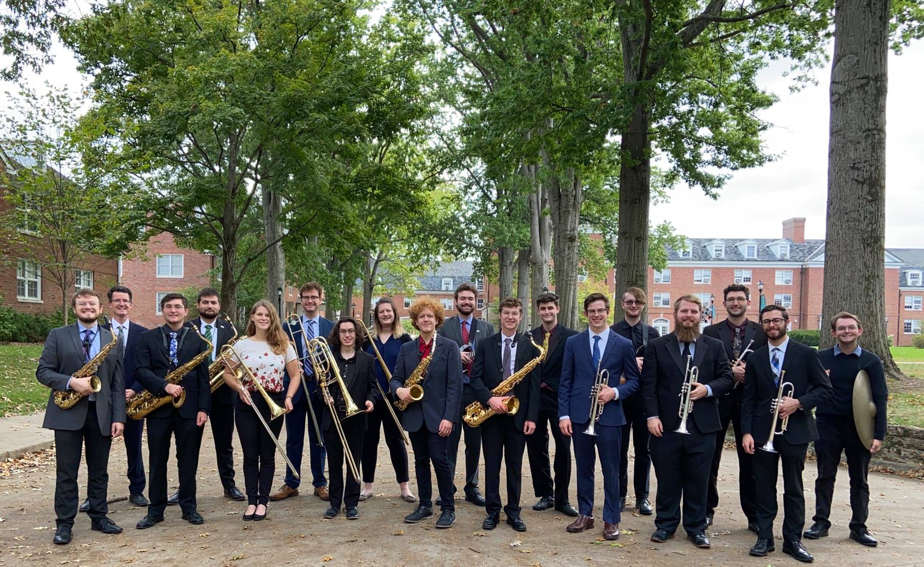 Group of student Jazz musicians