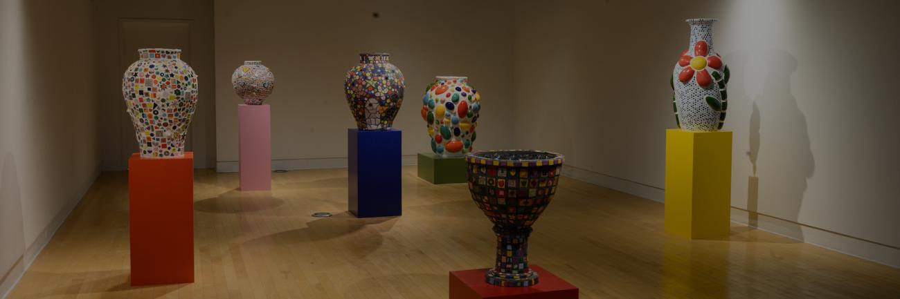 Exhibition of Madison Carver's work at Ohio University