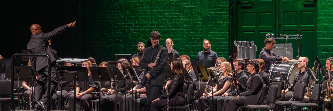 Ohio University's Wind Symphony performs