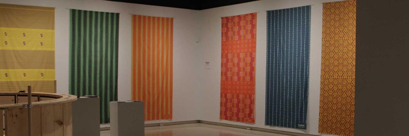 Fabric exhibition at Ohio University