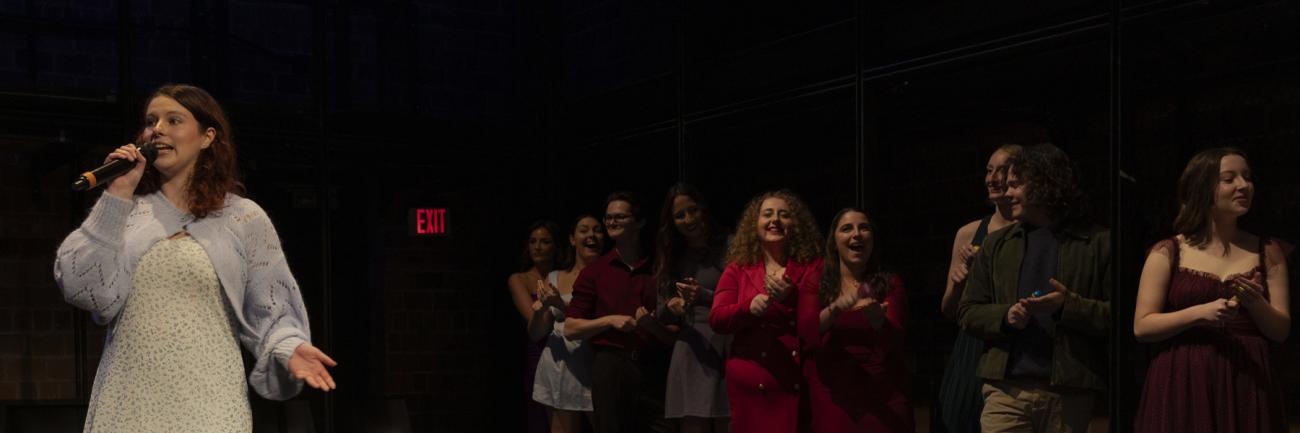 An Ohio University production of Winter in Athens Cabaret