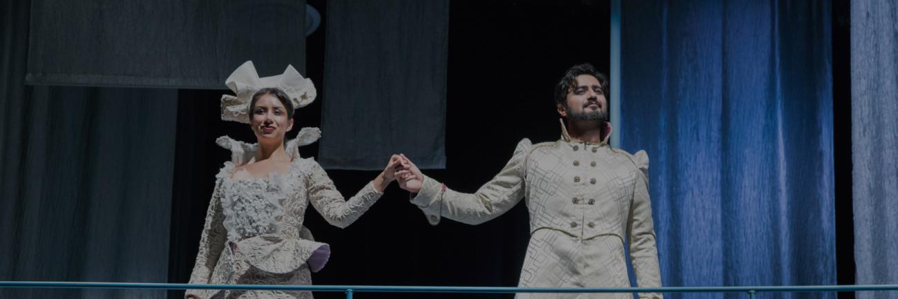 Ohio University students in A Midsummer Night's Dream