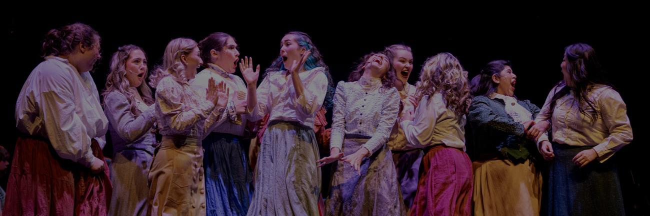 An Ohio University opera performance
