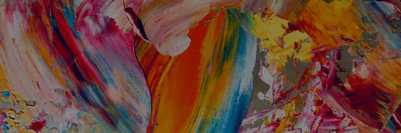 Colorful illustration of oil painting