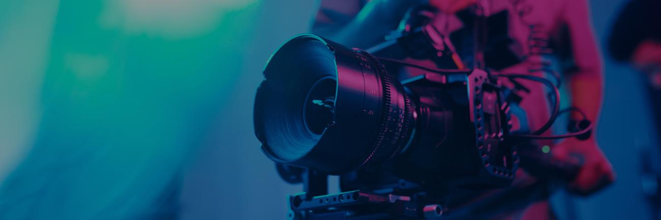{Person with a camera illustration