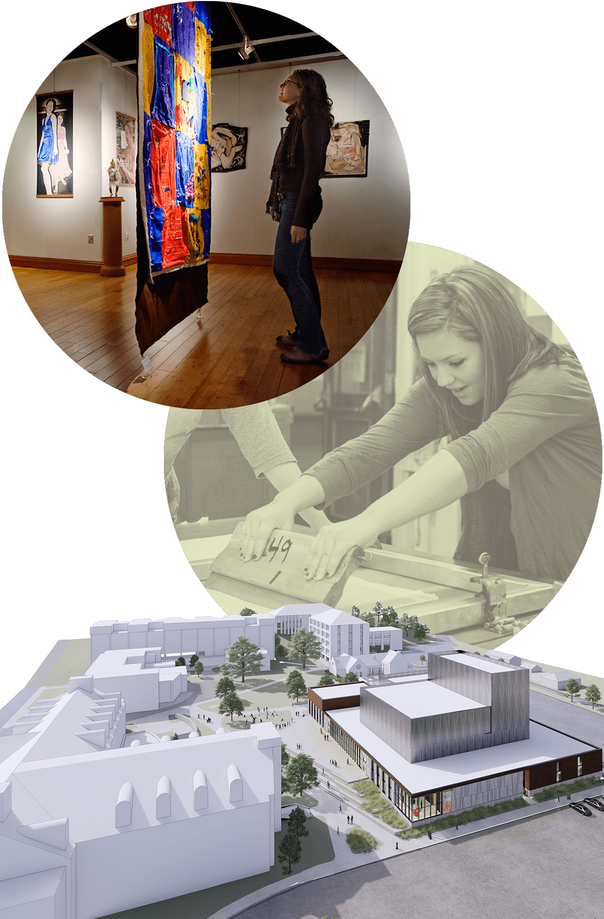 Artist rendering of Patton Center for Arts Education