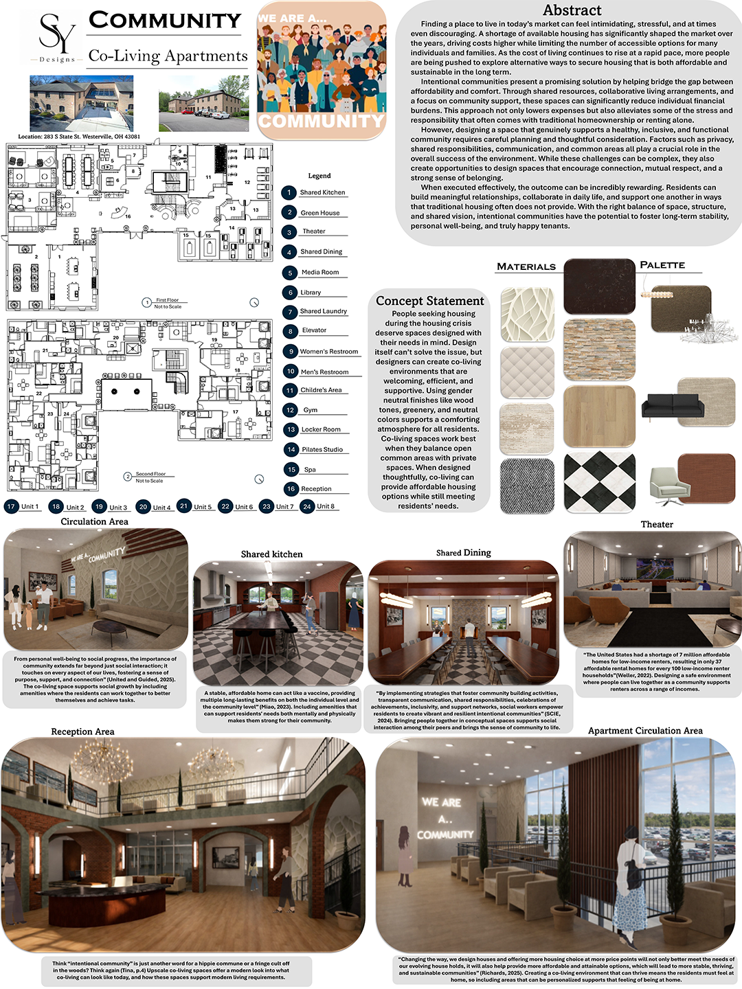 Community Co-Living Apartments