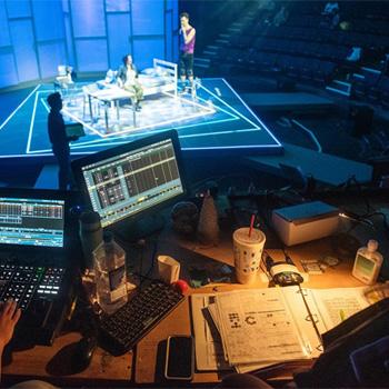 Production view of Ohio University production 