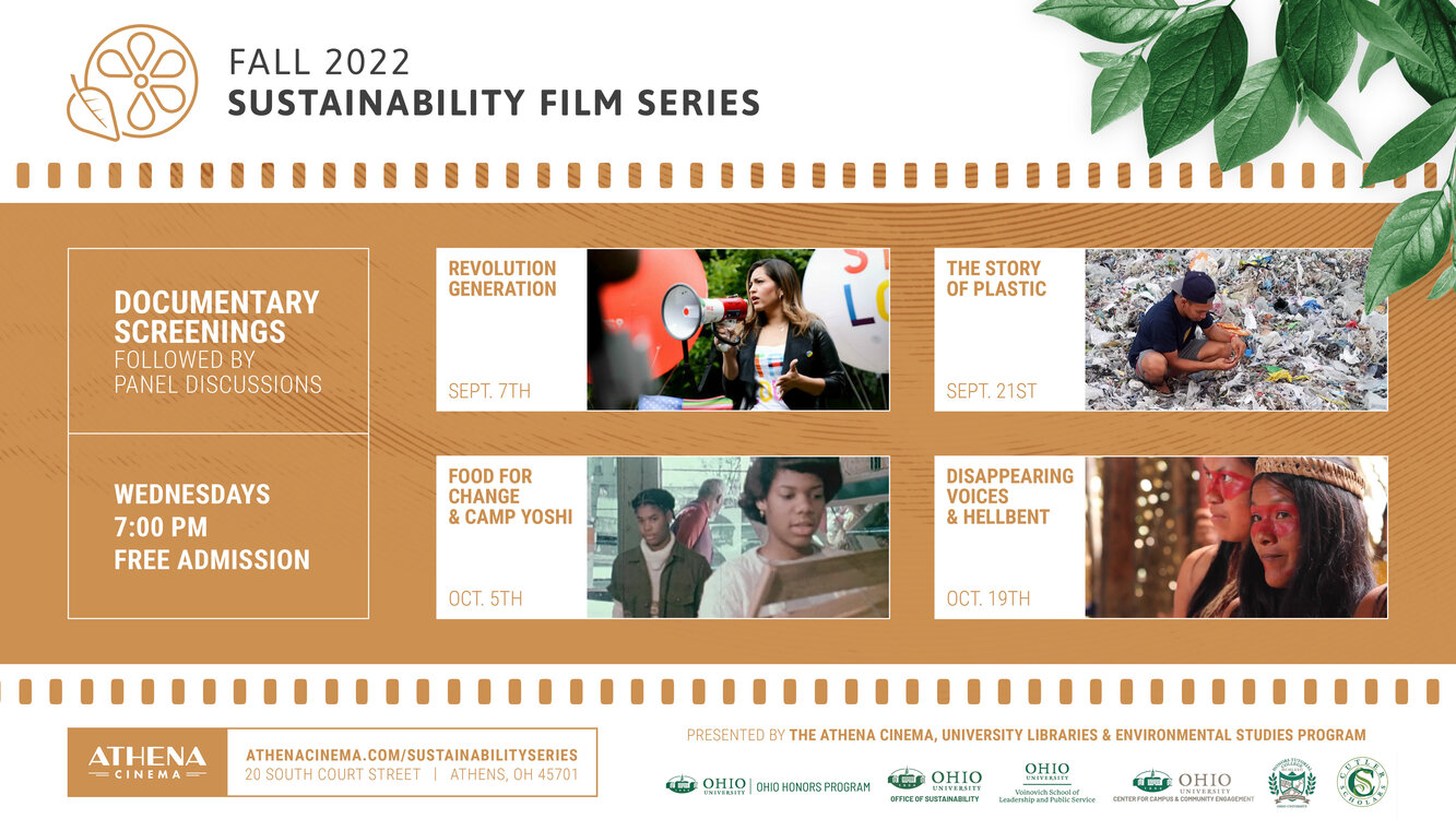 Fall 2022 Sustainability Film Series Story Banner