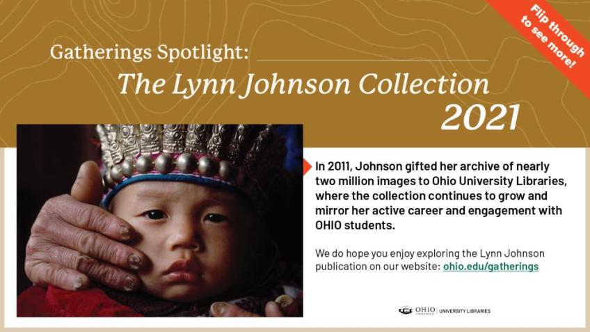 Poster for Gatherings Spotlight: The Lynn Johnson Collection, 2021