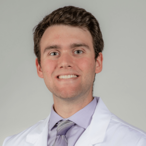 medical student in white coat