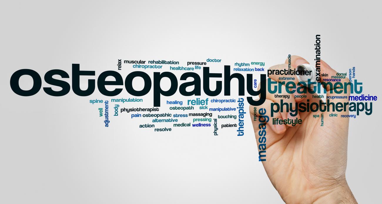 image of Osteopathy word mix