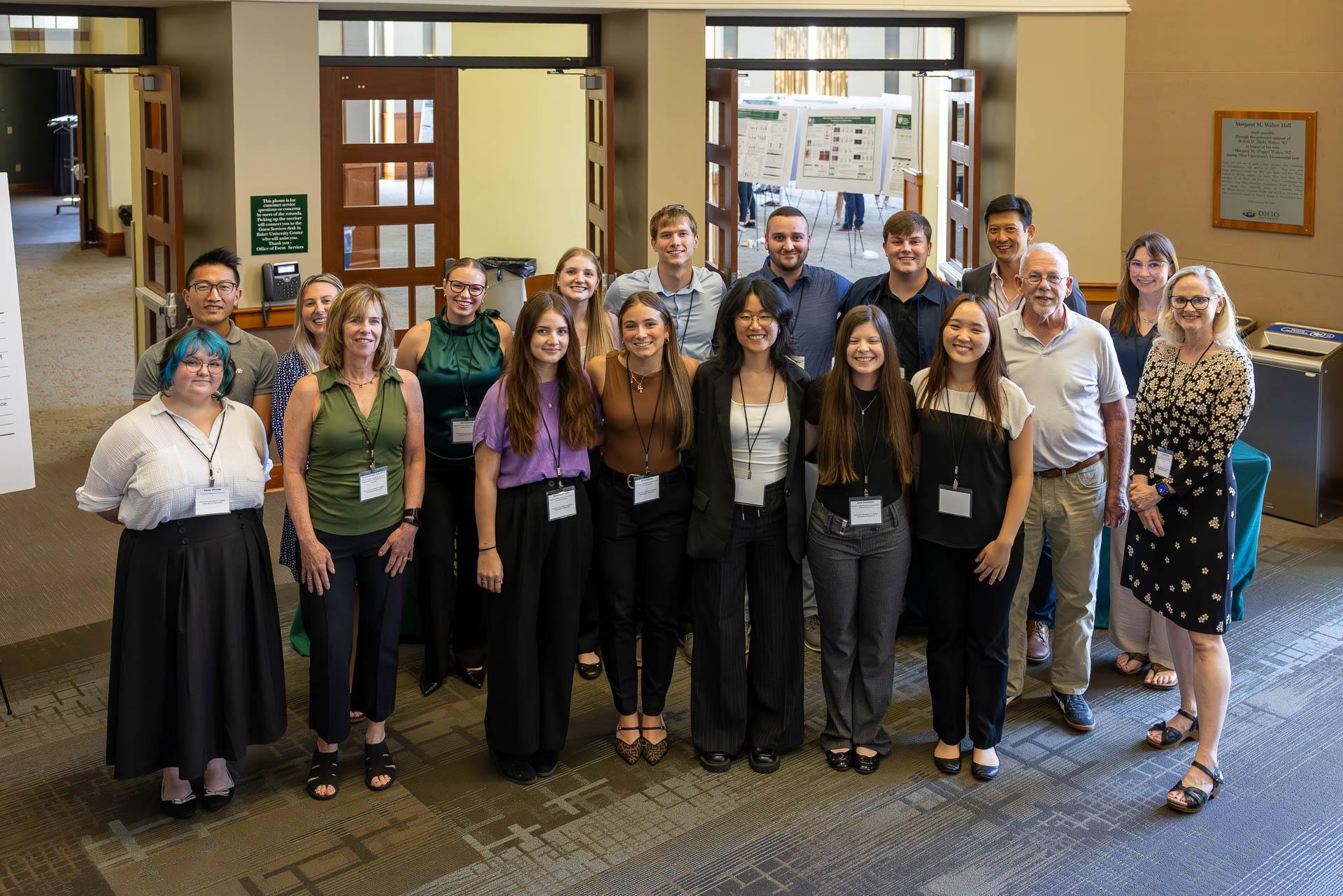 Group picture of all participants and their mentors