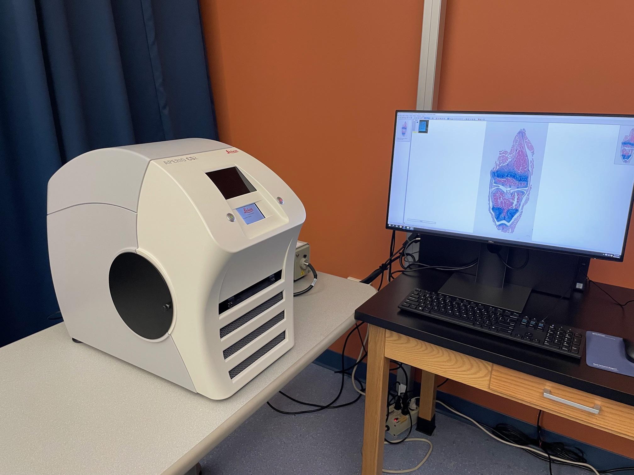 Aperio CS2 slide scanner