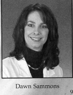 Dawn Sammons yearbook photo