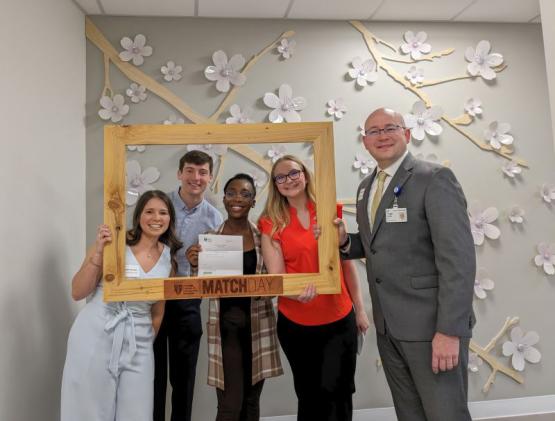 Douglas Harley with students