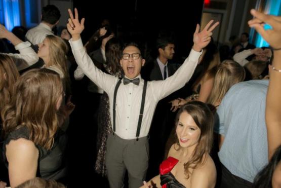 Students at The Heritage Ball at the Baker Ballroom