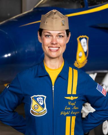 HCOM alumna Capt. Jen Murr, D.O. ('06)
