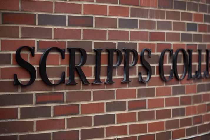 Scripps College of Communication sign