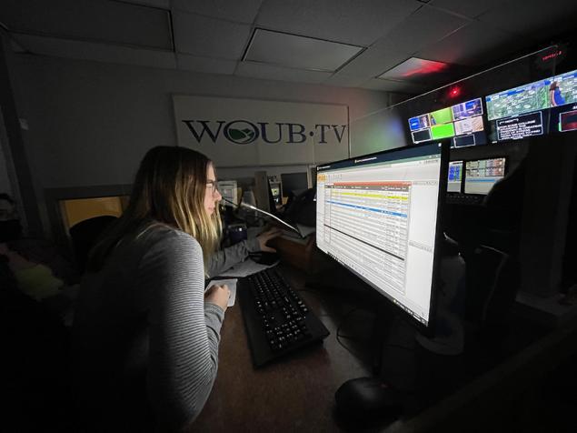 Zanovia Criss at work