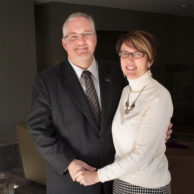 Scott Titsworth and Lynn Harter
