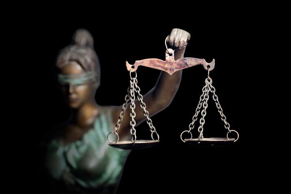 lady justice holding scales
