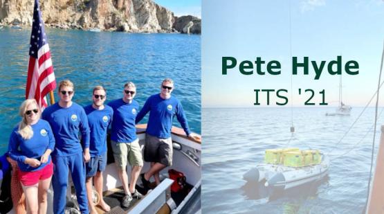 Pete Hyde '21 ITS Graduate