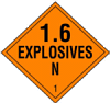 1.6 Explosives N