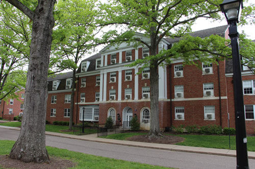 Front of Gamertsfelder Hall