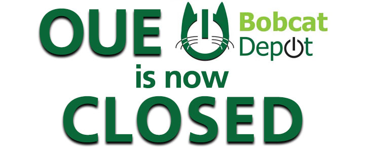 OUE Bobcat Depot is now closed