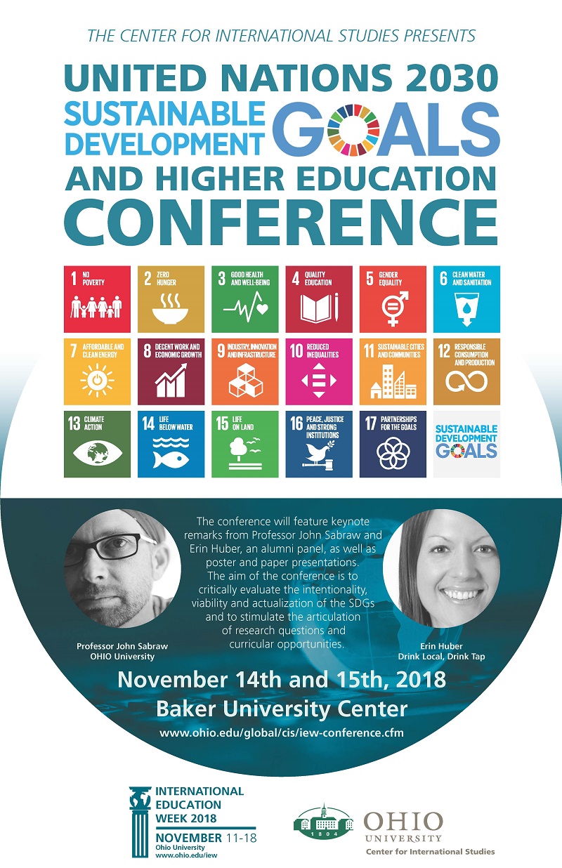 A poster promoting the IEW conference