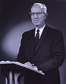Portrait of George E. Hill, Ph.D.