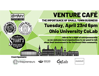 Local Venture Cafe Poster