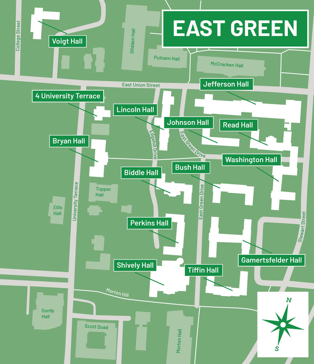 East Green Map