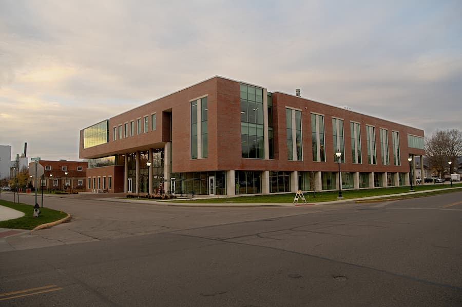 The Union Green on Ohio University's Athens campus.