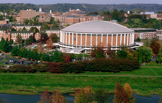 Photo of the Convocation Center at Ohio University