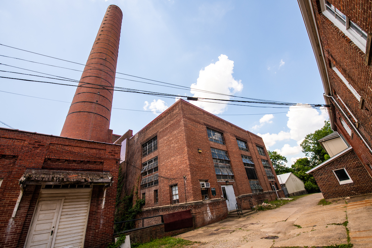 Photo of the Heating Plant at Ridges Building 33