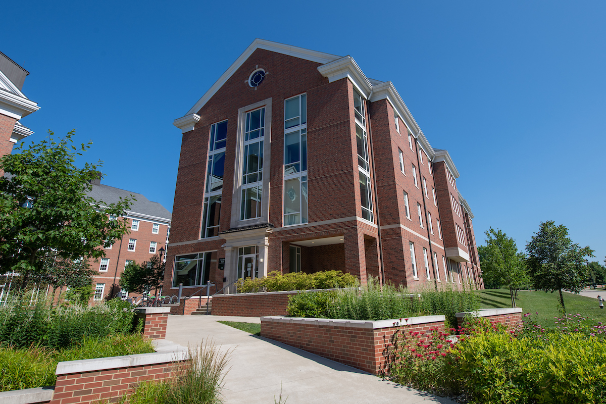 Photo of Tanaka Hall, located on South Green