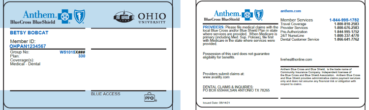Anthem ID Card